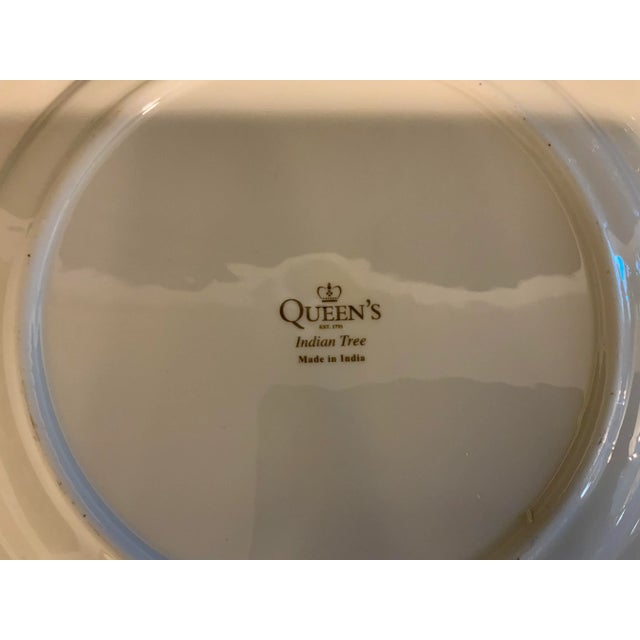 Ceramic 1990s Queen’s “Indian Tree” Dinner Plates - Set of 12 For Sale - Image 7 of 8