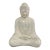 Ivory Patina Buddha Statue For Sale