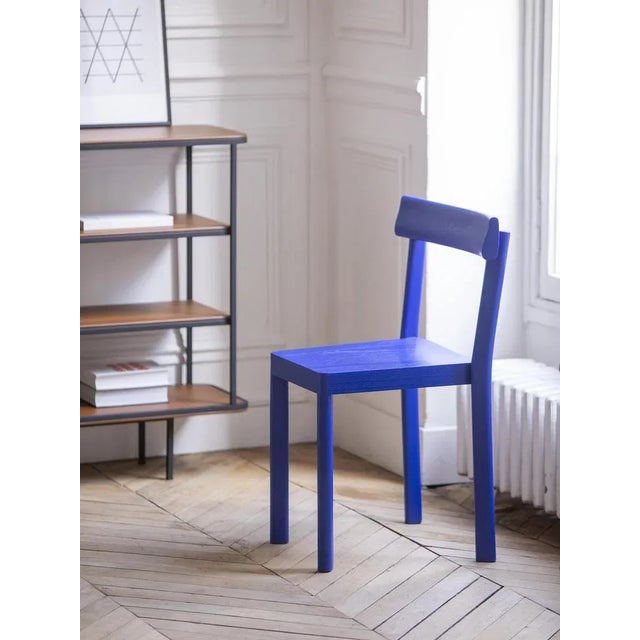 Galta Chairs in Blue Oak by Kann Design, Set of 6 For Sale - Image 4 of 10
