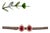 2.86ct Madagascar Ruby Earrings With Natural Diamond Halo in Solid 14k Gold, Pair For Sale