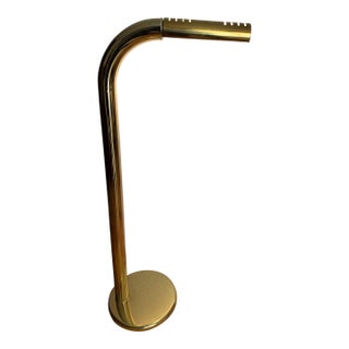 Mid Century Modern Rainbow Brass Floor Lamp by Jim Bindman For Sale