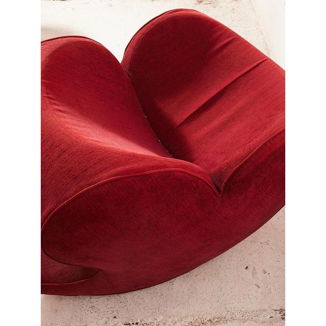 Soft Heart Lounge Rocking Chair by Ron Arad for Moroso, Italy, 1990s For Sale - Image 6 of 9