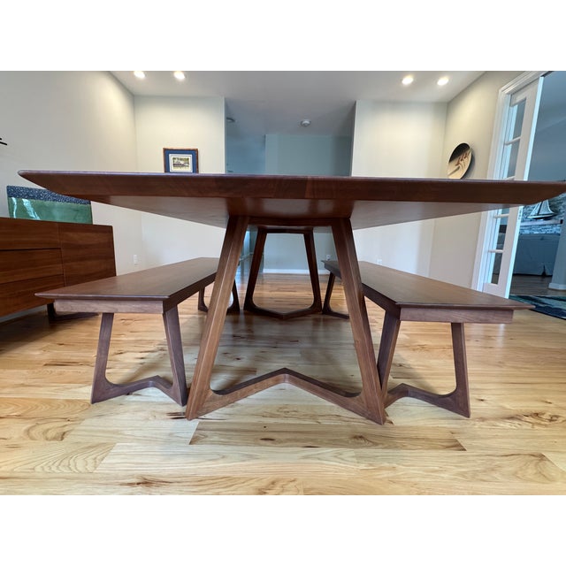 Mid-Century Modern Dining Set For Sale In Richmond - Image 6 of 12