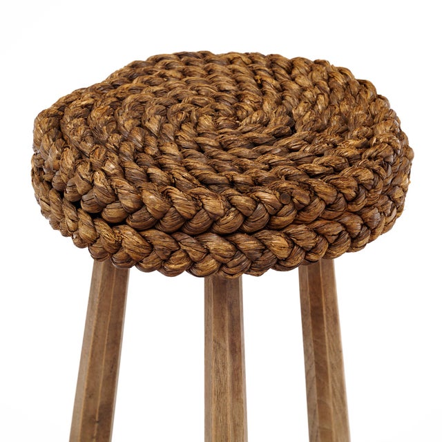 Vintage French Stools by Audoux Minet For Sale In Austin - Image 6 of 9