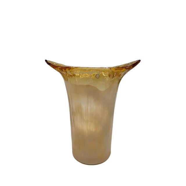 1980s Hand-Blown Murano Glass Vase from La Murrina, Italy, 1980s For Sale - Image 5 of 10