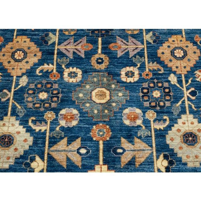Oriental Handmade Rug 8'9" x 12'1" #17782 For Sale In Houston - Image 6 of 8