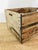 Brown Vintage Rustic Farmhouse Style Wood Crate Vegetable Shipping Box For Sale - Image 8 of 9