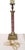 Antique French Grand Tour Bronze & Red Breccia Marble Vendome Column Lamps - Pair For Sale - Image 10 of 17