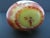 Chinese Vintage Simulated Realgar Orange Yellow Glass Snuff Bottle For Sale - Image 11 of 11