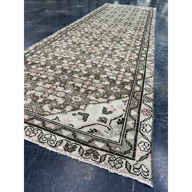 Turkish Vintage Rug 3'1" x 9'8" For Sale In Houston - Image 6 of 7