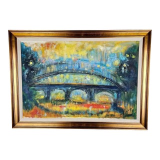 Patrick Murphy Landscape Oil on Canvas on Panel, Signed & Framed For Sale