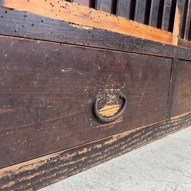 Japanese Meiji Period Tansu Storage Cabinet For Sale - Image 11 of 17