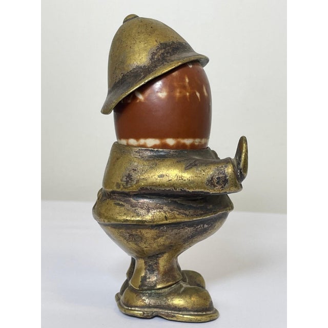 Metal Antique Brass Radiator Mascot “Robert Policeman,” John Hassall, Signed & Numbered, England c.1920s For Sale - Image 7 of 18