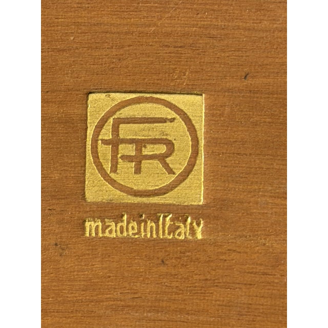 Wooden bench by Gio Ponti for Fratelli Reguitti, 1960s Good condition. Width 120 cm, depth 41 cm, height 38.5 cm....