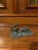 Bronze Statue Boy Holding Bird For Sale - Image 6 of 6