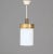 Mid-Century Modern Bronze Murano Pendant Lamp, 1960s For Sale - Image 8 of 8