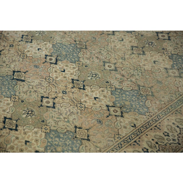 Vintage Distressed Kayseri Carpet - 6'5" x 9'7" For Sale - Image 10 of 11
