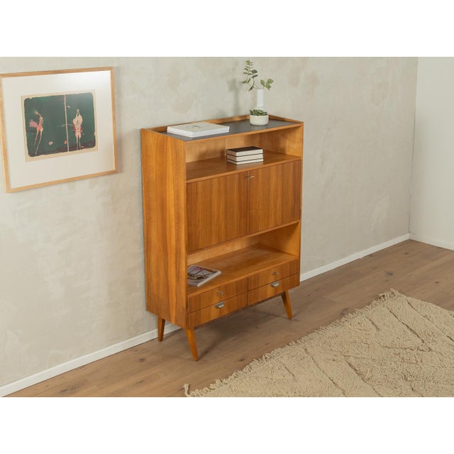 Mid-Century Modern Vintage Secretary Desk, 1950s For Sale - Image 3 of 10