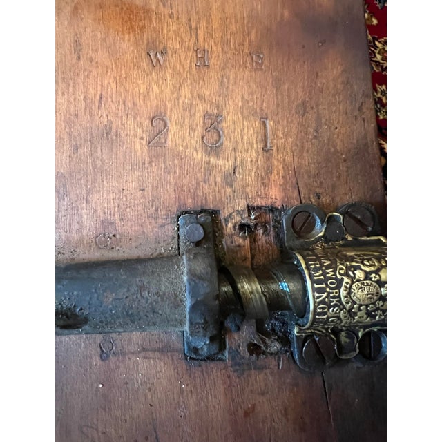 English Expanding Wind Out Dining Table With Joseph Fitter Screw Expander (Late 19th Century) For Sale - Image 12 of 12