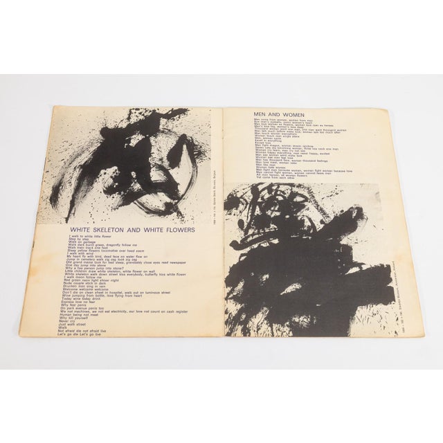 Abstract Expressionism Walasse Ting - My Shit and My Love: 10 Poems, Hand Signed Artist Book 1961 For Sale - Image 3 of 7