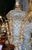 Late 19th Century Late 19th - Early 20th Century Venetian Handblown Glass and Iron Lantern For Sale - Image 5 of 7