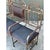 Vintage Distressed Metal and Upholstery Bench For Sale - Image 11 of 12