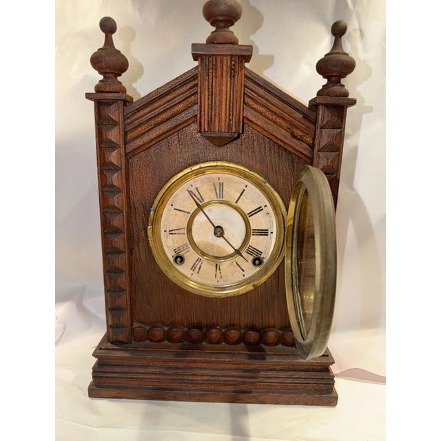 Antique Ansonia Mantel Clock -“Turkey” Model For Sale - Image 9 of 9