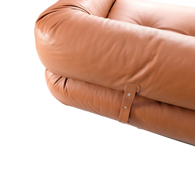 Anfibio Sofa in Cognac by Allessandro Becchi for Collezioni For Sale - Image 10 of 15