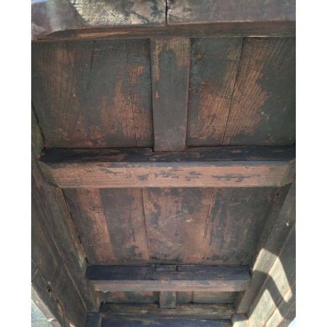 19th Century Chinese Ming Style Qing Elm Wood ParlorTable For Sale - Image 9 of 9