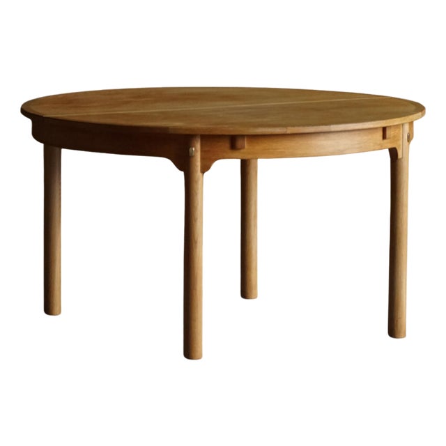 Mid-Century Modern Øresund Dining Table in Oak & Brass by Børge Mogensen for Karl Andersson & Söner, 1950s For Sale