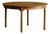 Mid-Century Modern Øresund Dining Table in Oak & Brass by Børge Mogensen for Karl Andersson & Söner, 1950s For Sale