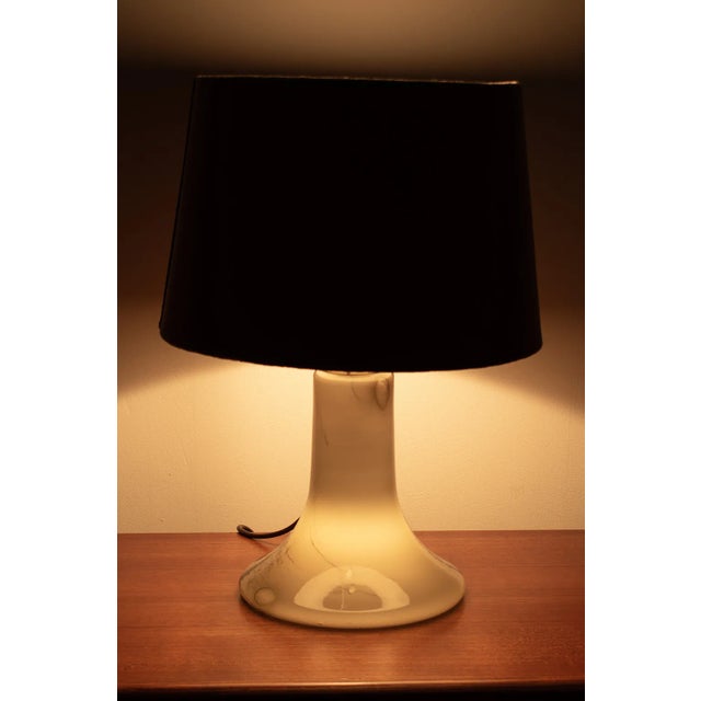 Gray Glass Table Lamp from Peill & Putzler For Sale - Image 8 of 11