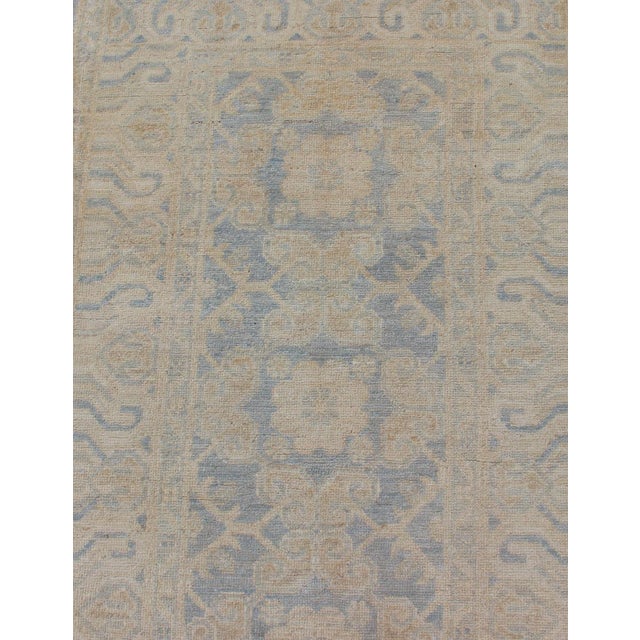 Runner With All-Over Khotan Design With Geometric Motifs 2'9 X 12'0 For Sale - Image 10 of 12