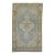 Clear Light Blue Ivory Antique Persian Malayer Rug - 3'7" x 5'9" For Sale