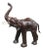 Late 20th Century Leather Elephant Statue For Sale