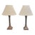 1980s Bronze Moden Table Lamps - a Pair For Sale