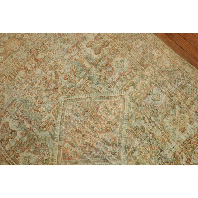 Pastel Colors set the tone on this early 20th century Persian Mahal Rug