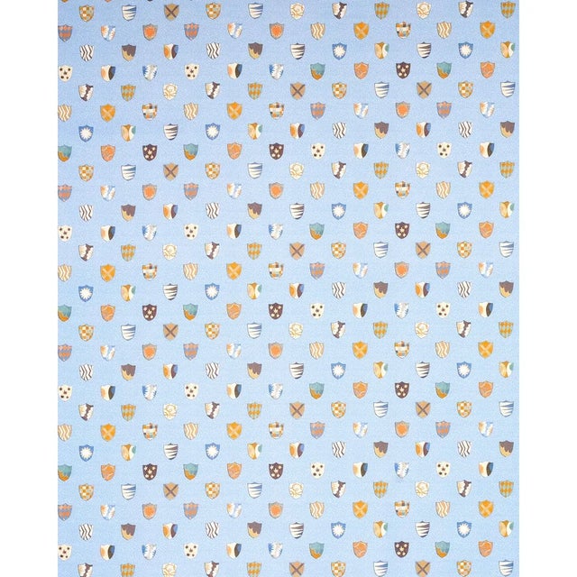 A delightful small-scale print by Happy Menocal, Heraldic breathes new life and levity into an ancient aristocratic motif....