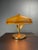 1980s Mid-Century Pencil Reed Rattan Bamboo and Brass Flower Table Desk Lamp, Italy, 1980s For Sale - Image 5 of 15