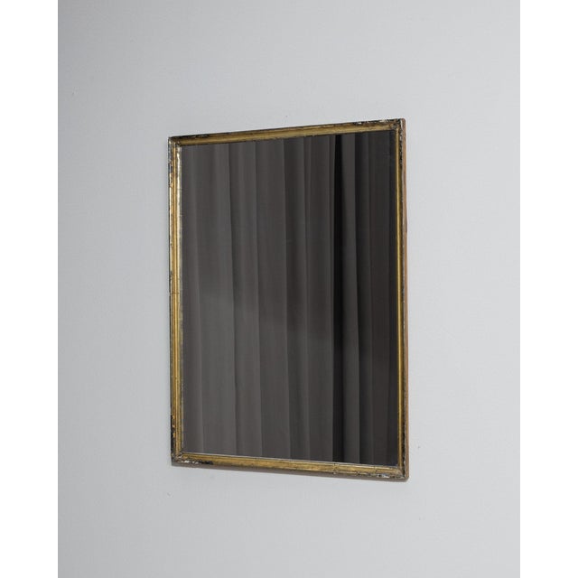 19th Century France Gold Wood Mirror For Sale - Image 9 of 10