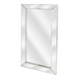 Emerson Mirrored Wall Mirror, Clear For Sale