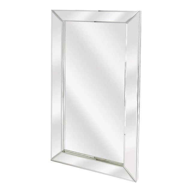 Emerson Mirrored Wall Mirror, Clear For Sale