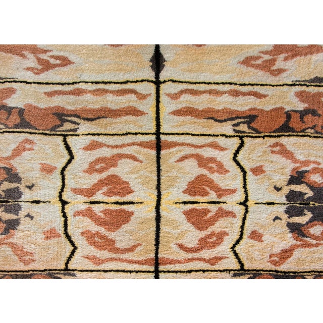 Rare Vintage Ecuadorian Rug For Sale - Image 14 of 15