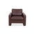 Conseta Leather Armchair in Brown Coffee Mahogany with Headrest by COR For Sale - Image 12 of 13