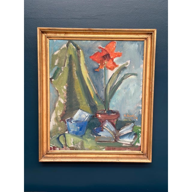 Martin Lindström, Still Life, 1960s, Oil on Canva For Sale - Image 14 of 14