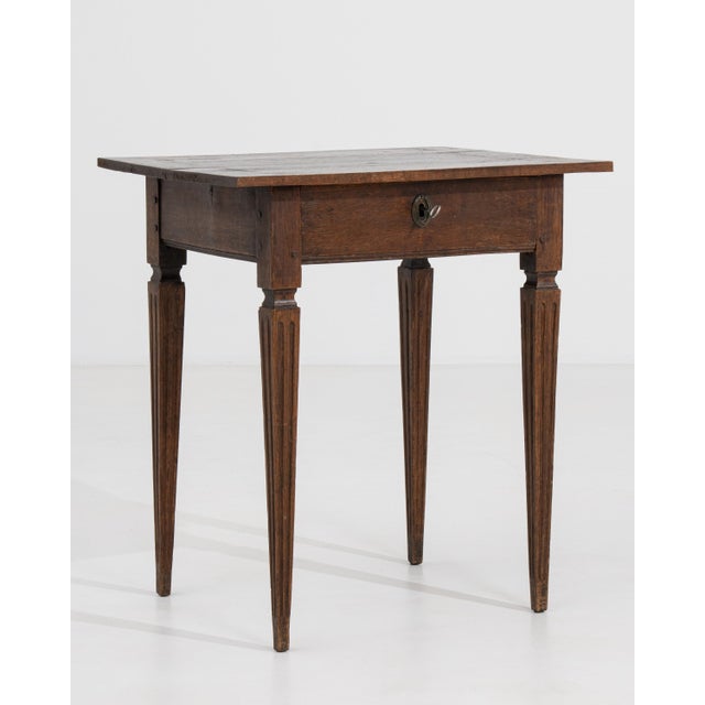 French Louis XVI Wooden Side Table, Circa 1800 France Early 19th Century For Sale - Image 13 of 14