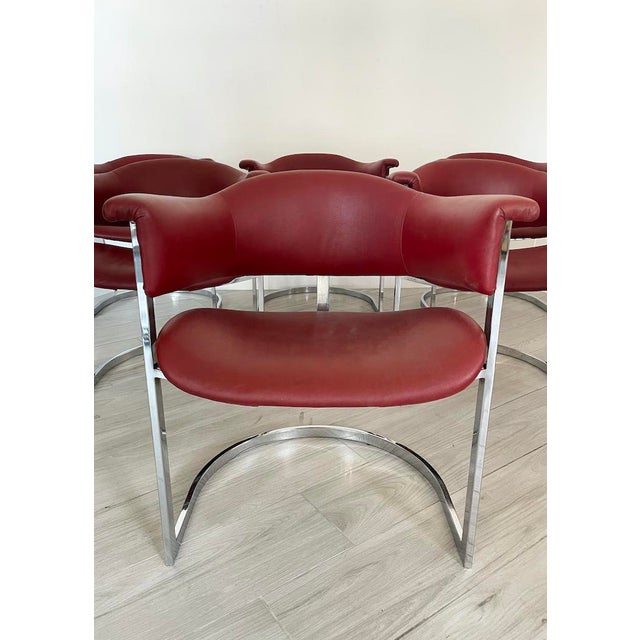 Chairs by Vittorio Introini for Mario Sabot, 1970, Set of 6 For Sale - Image 3 of 18