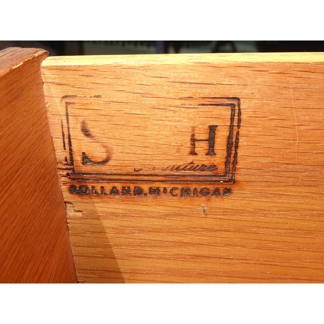 Gorgeous Secretary Desk in Great Vintage Condition. Solid and Firm. Wear is usual for its age. Please study the photos and...