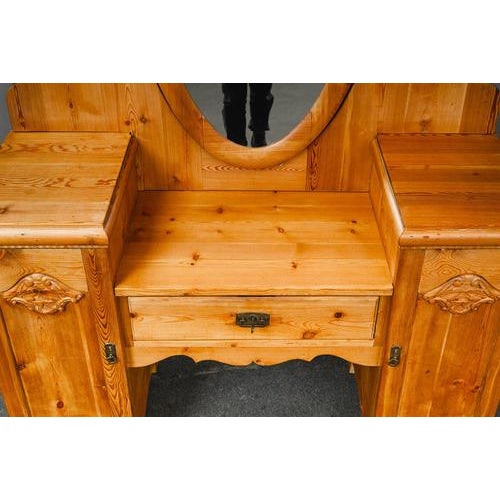 Art Nouveau Dressing Table with Mirror For Sale - Image 18 of 18