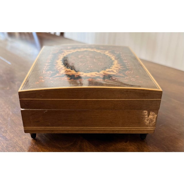 "Lador carillon svizzero Funiculì Funiculà" refers to a vintage music box, made by the company Lador, that plays the...